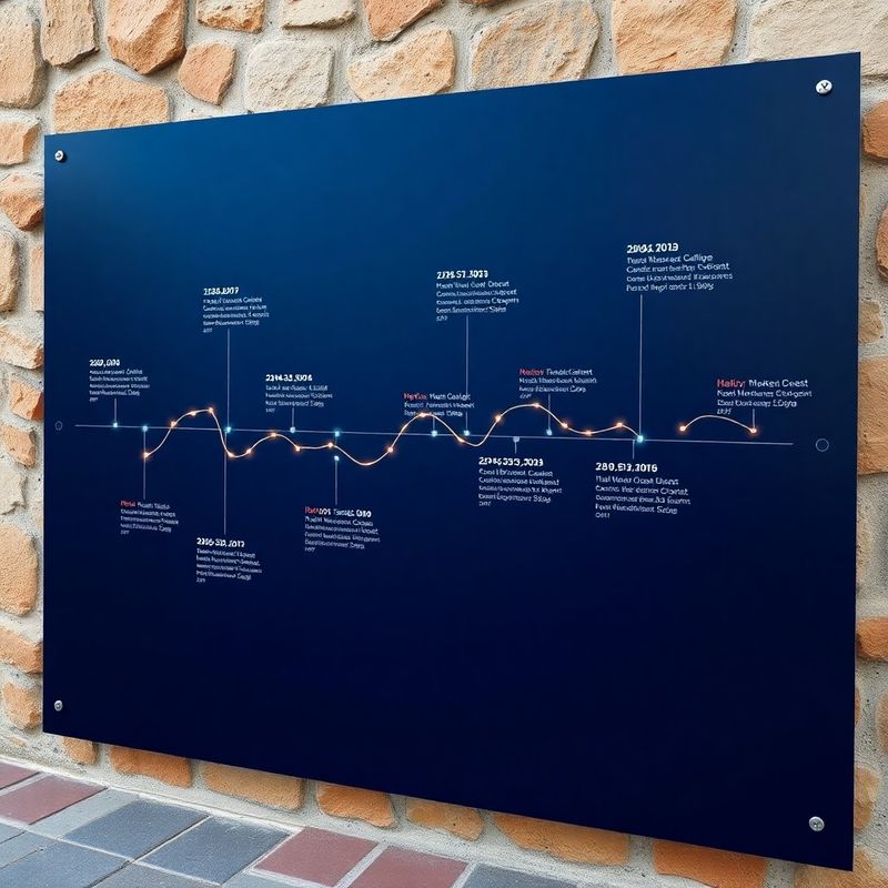 Infografika s kronologijom povijesnih tržišnih događaja